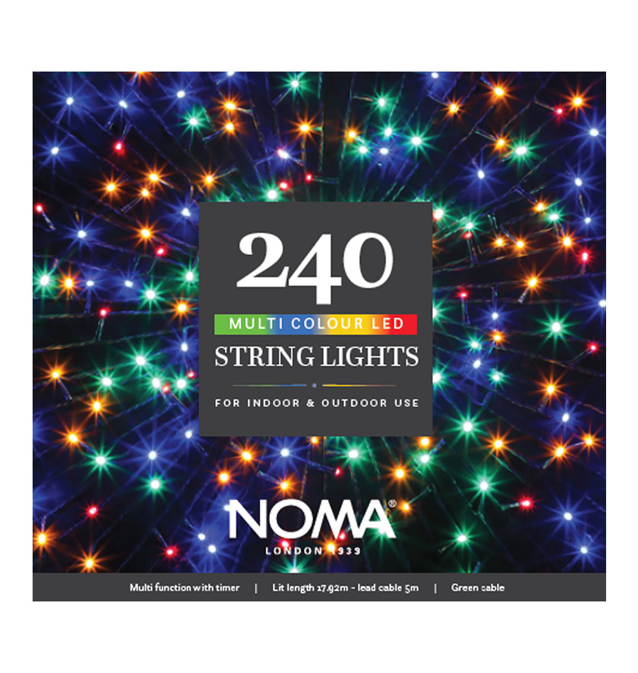 Noma 240 String LED Lights