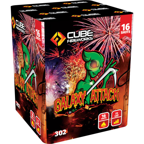 Galaxy Attack Fireworks in Bath