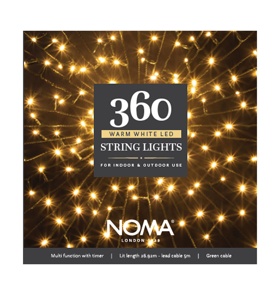 Noma 360 string LED lights