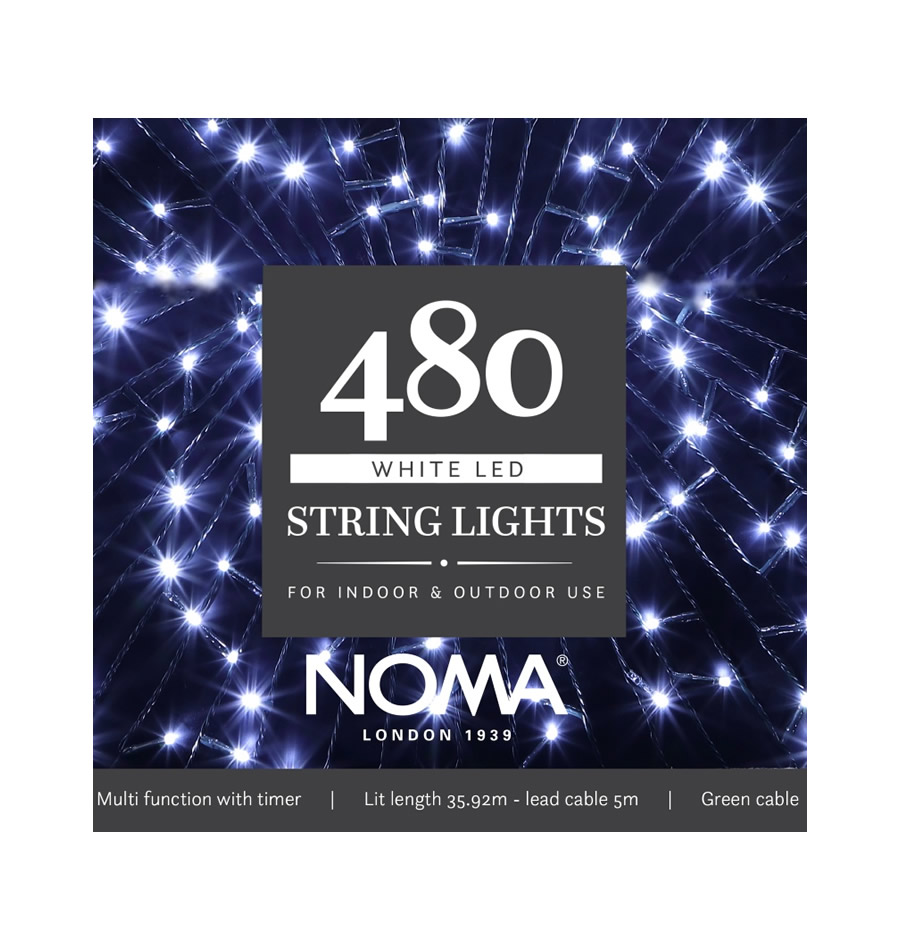 Noma 480 String LED Lights