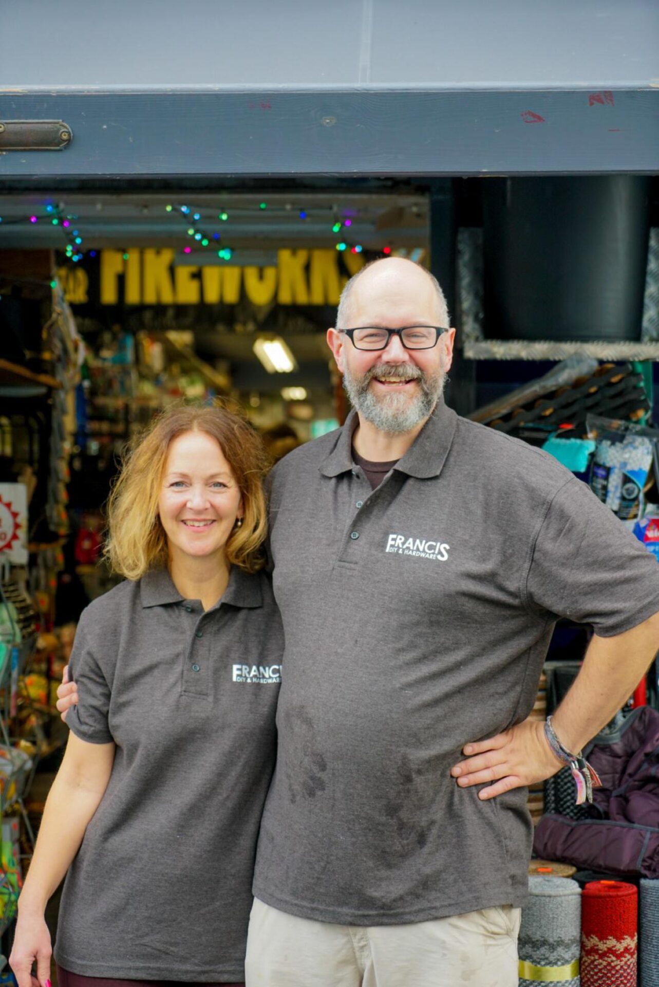 Original shop owner Derek Francis's Daughter & Son now run the shop - Leigh Samways & Simon Francis.